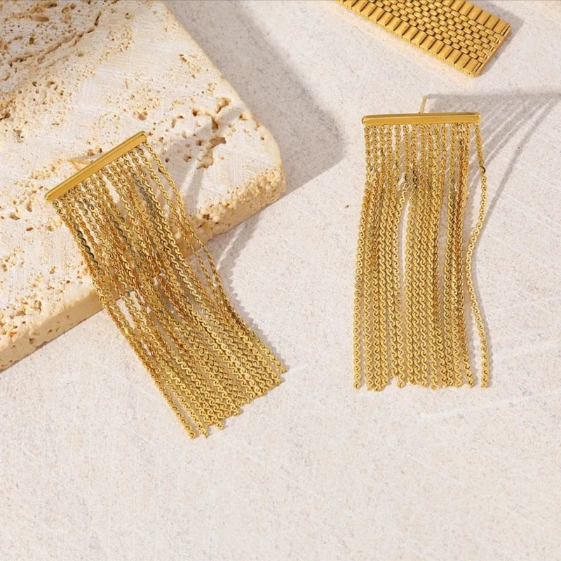 Aretes Cortinas Dorotea Aretes