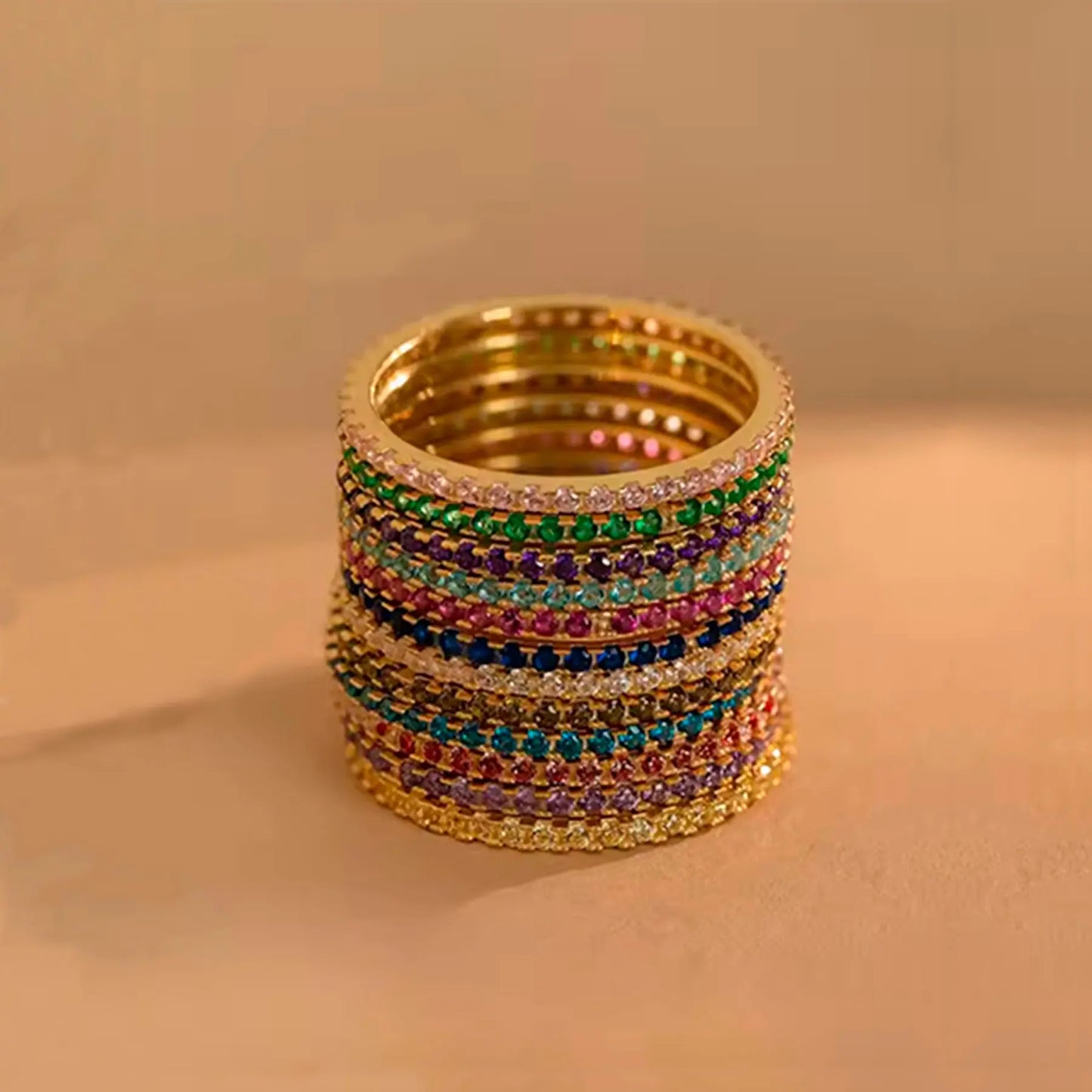 Anillo Birthstone Dorotea Anillos