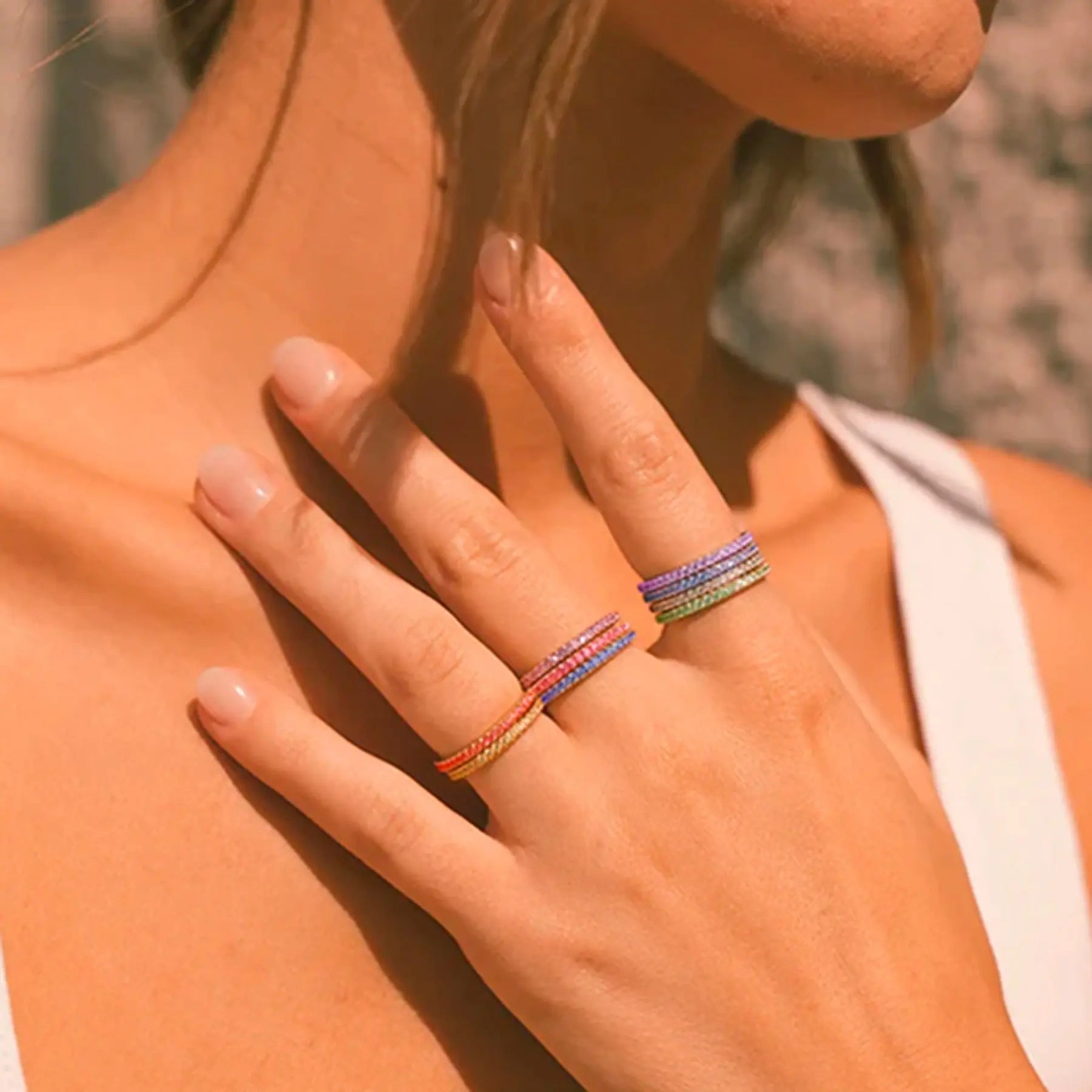 Anillo Birthstone Dorotea Anillos