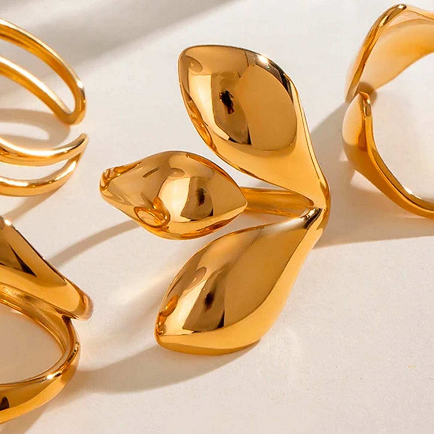 Anillo Tres Hojas Dorotea Anillos