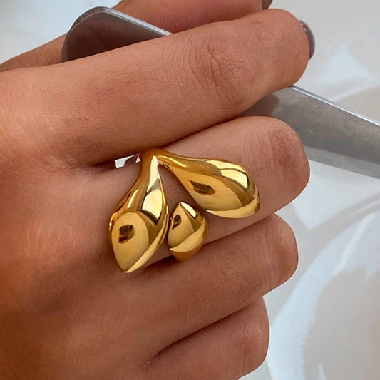 Anillo Tres Hojas Dorotea Anillos