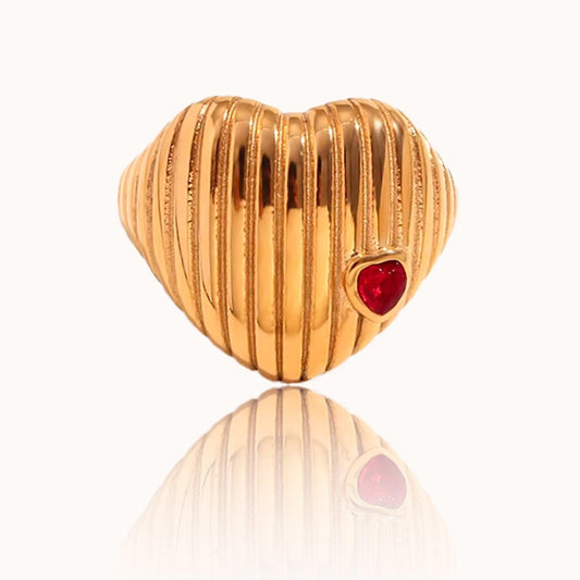 Anillo Red Heart - Dorotea - Anillo