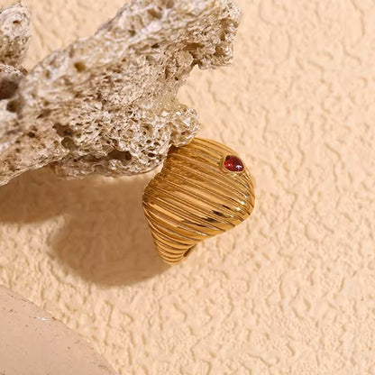 Anillo Red Heart - Dorotea - Anillo
