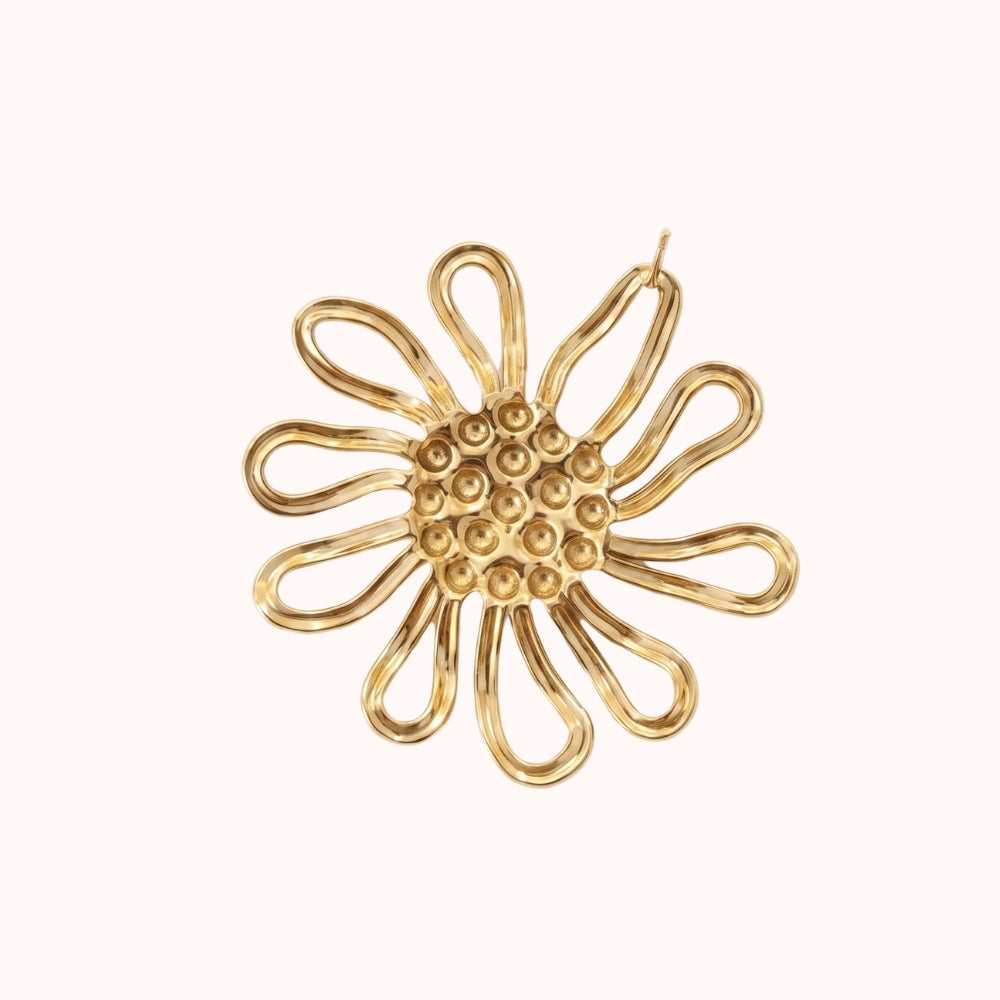 Aretes Girasol Dorotea Aretes