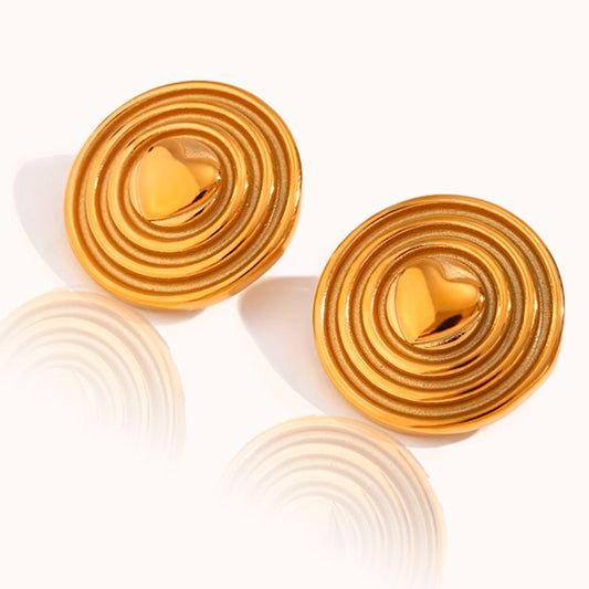 Aretes Love Shield - Dorotea - Aretes