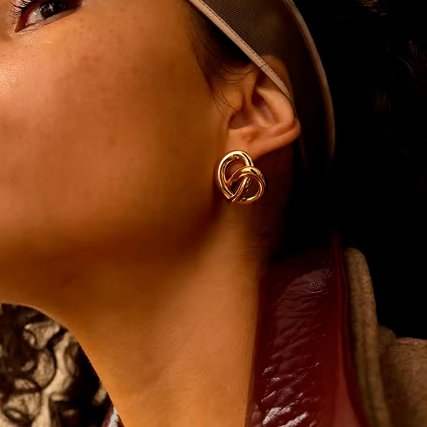 Aretes Pretzel Dorotea Aretes