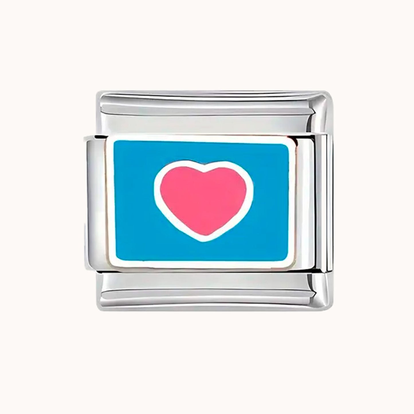 Charm Blue Heart Dorotea Pulseras