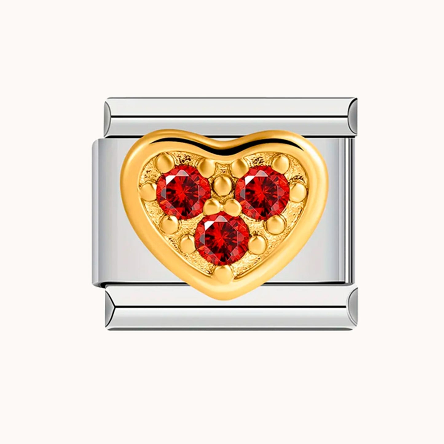 Charm Corazón Diamantes Dorotea Pulseras