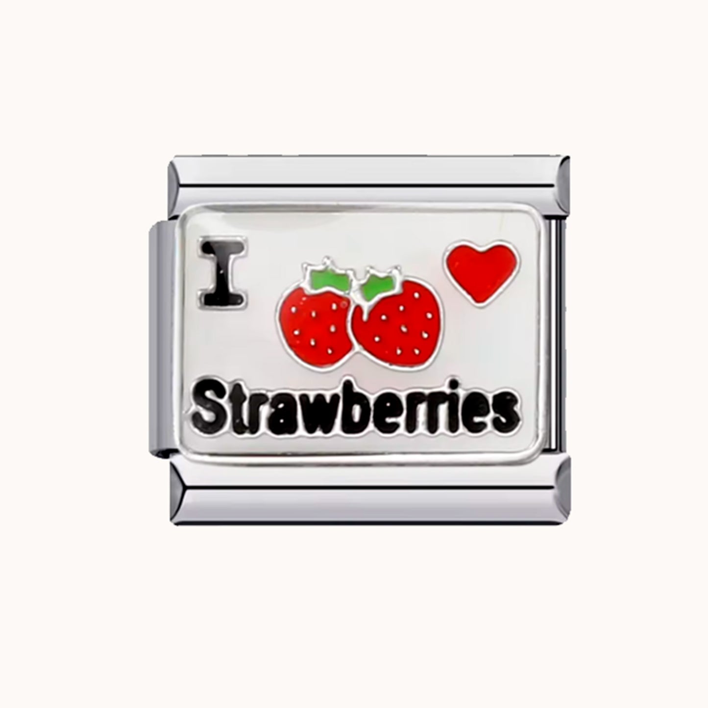 Charm I love Strawberries
