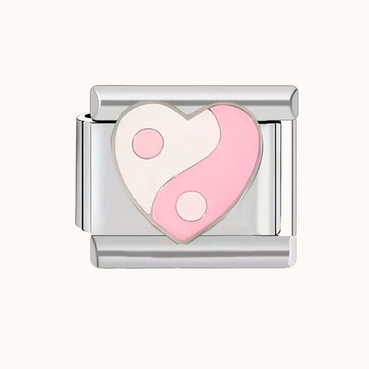 Charm Corazón Yin Yan Dorotea Pulseras