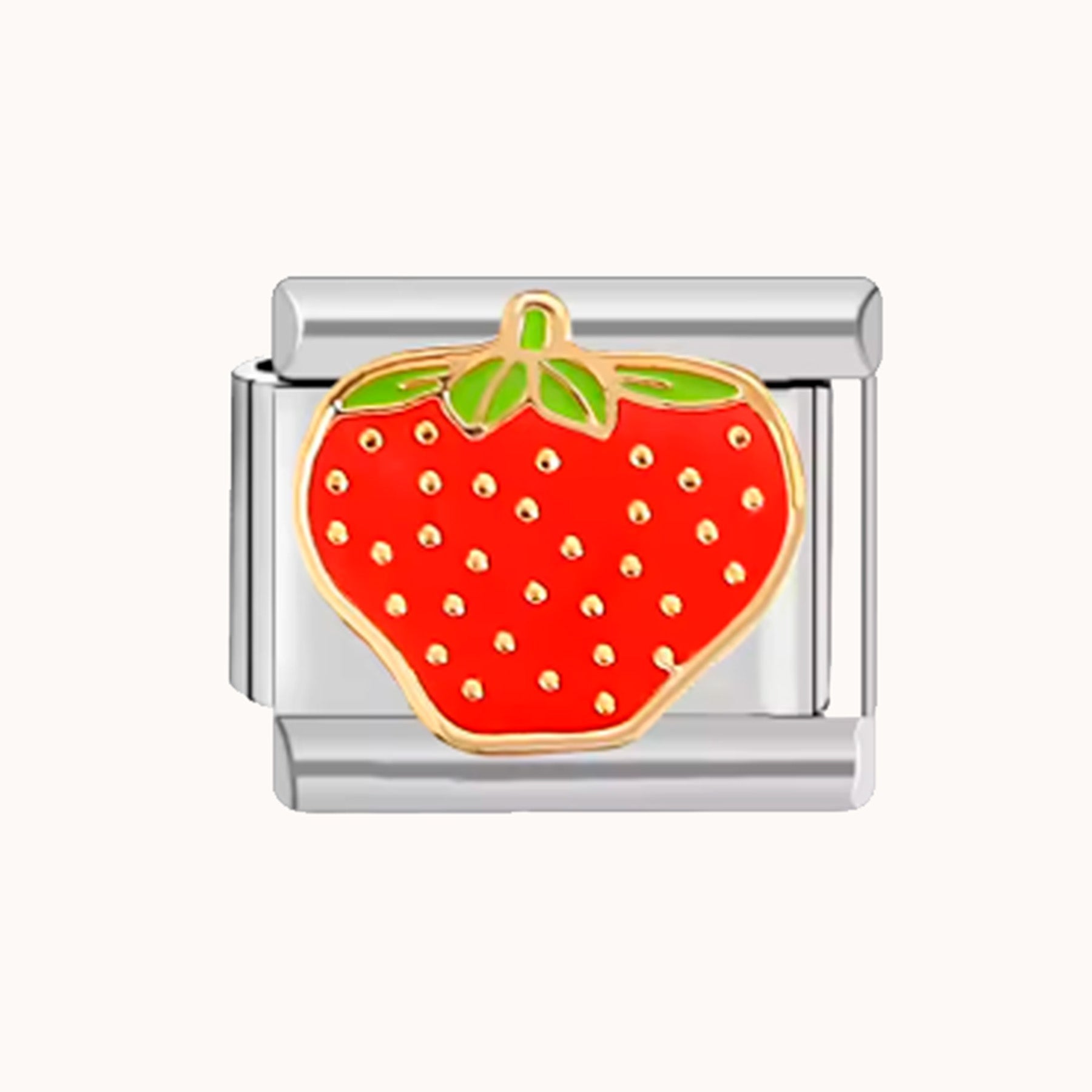 Charm Fresa Dorotea Pulseras