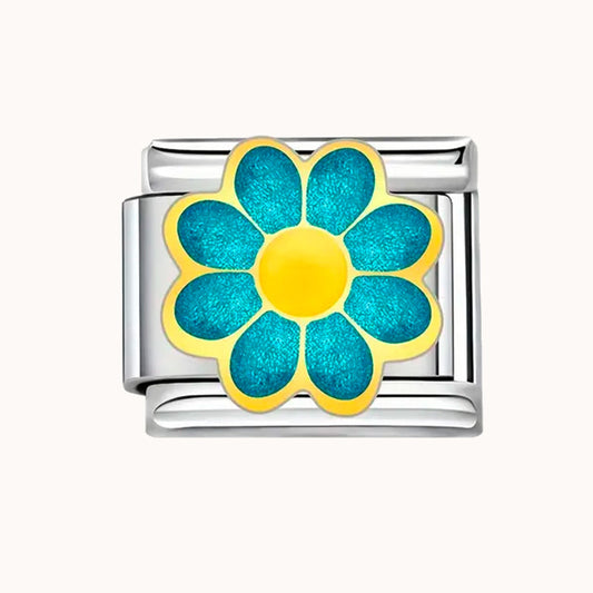 Charm Margarita Azul Dorotea Pulseras