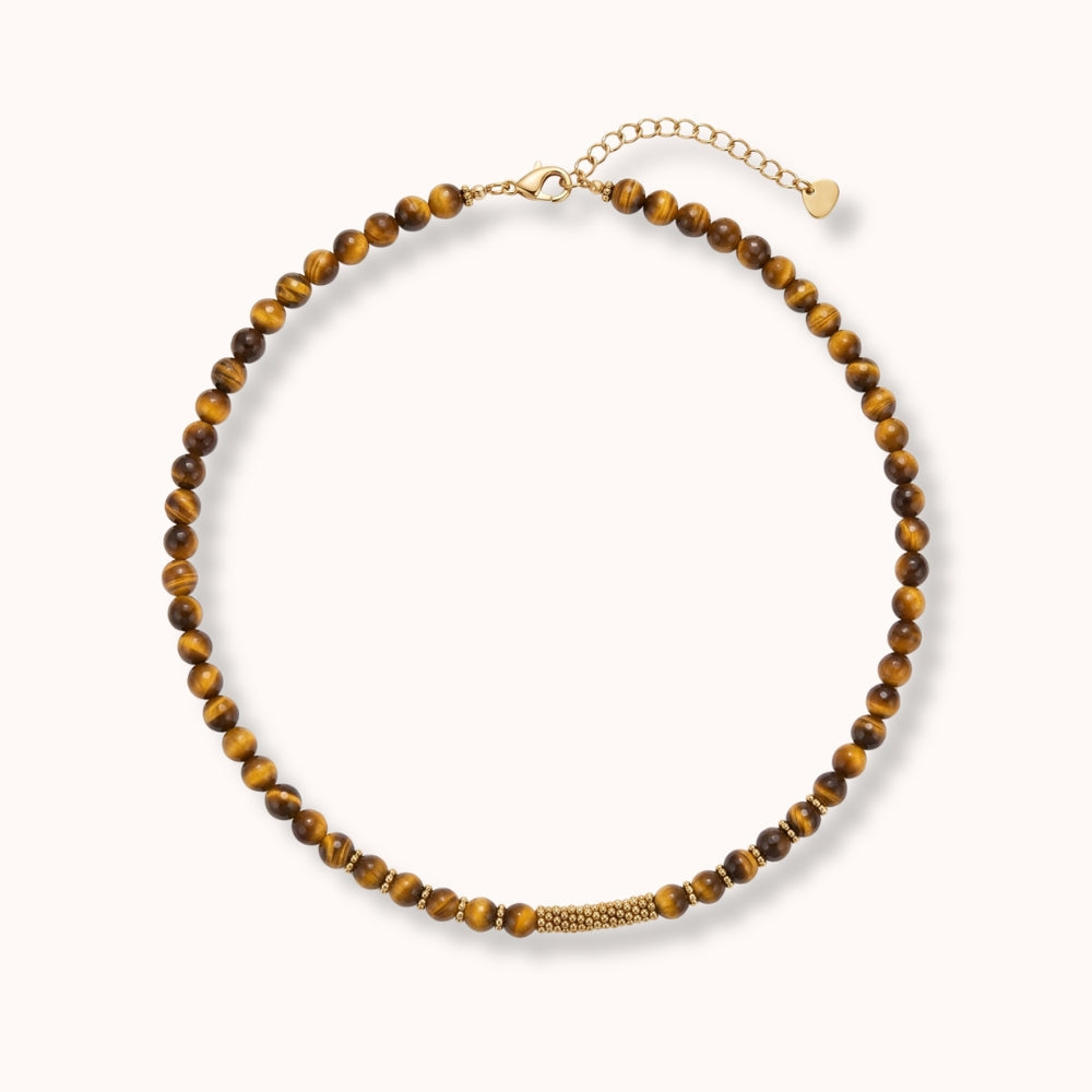 Choker Ojo de Tigre Dorotea Piedra