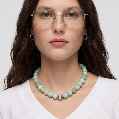 Choker Amazonita Dorotea Piedra