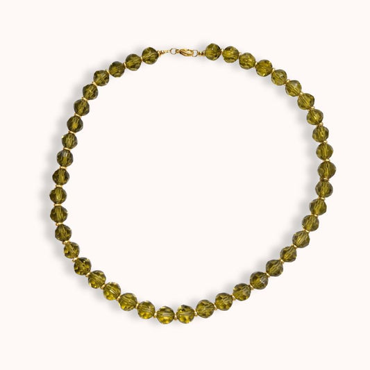 Choker Cristal Checo Dorotea Piedra