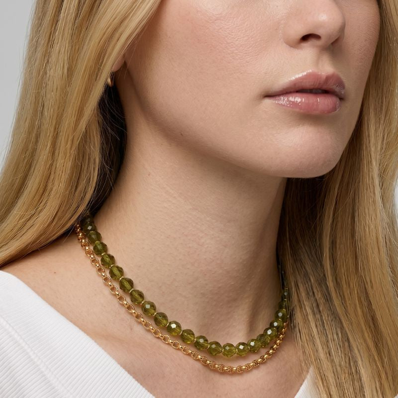Choker Cristal Checo Dorotea Piedra