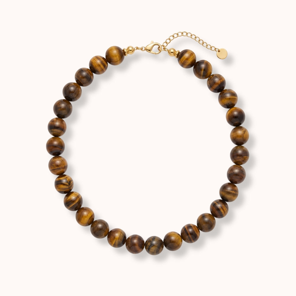 Collar Ojo de Tigre Dorotea Piedra