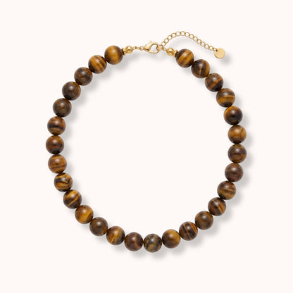 Collar Ojo de Tigre Dorotea Piedra