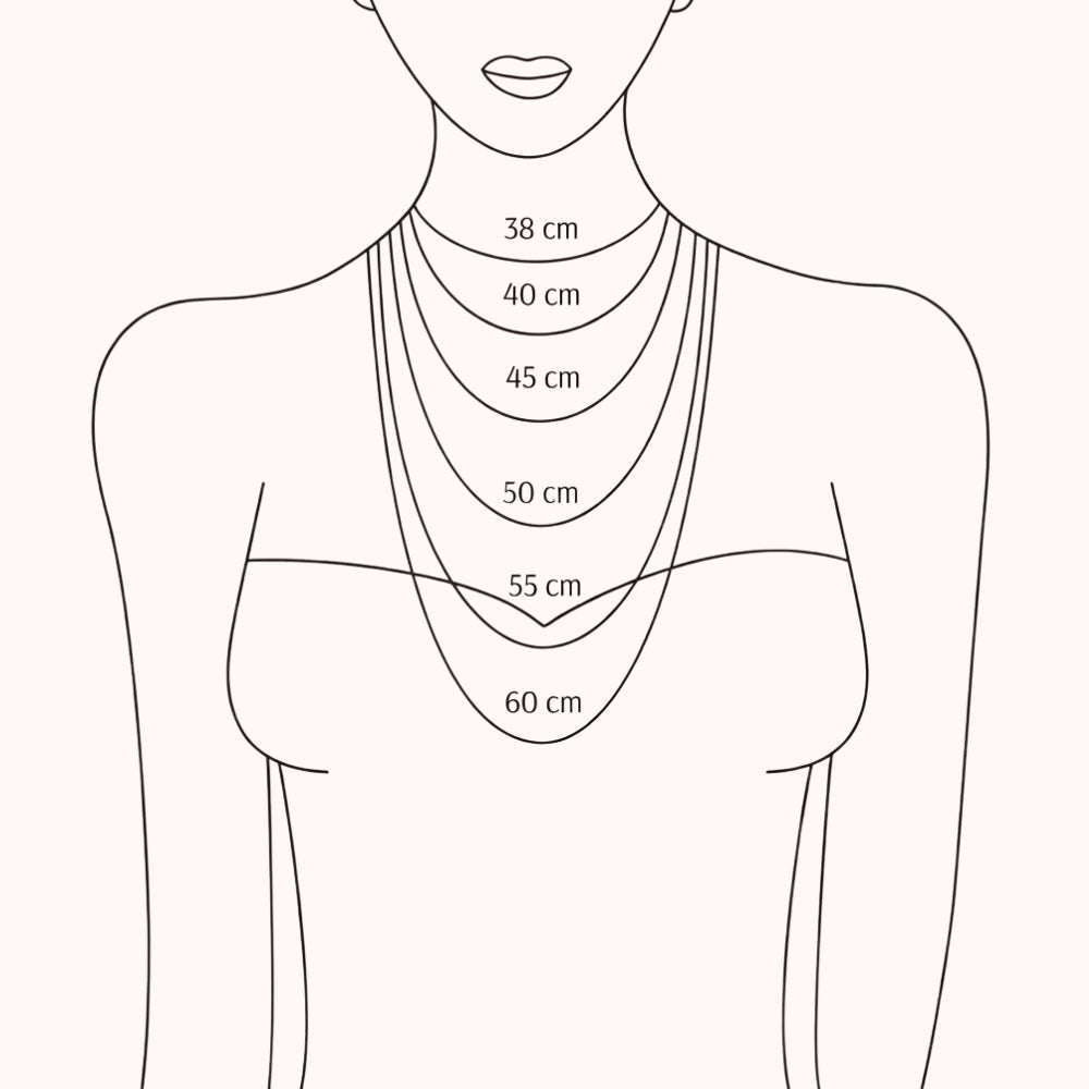 Collar Jade Blanco Dorotea Piedra