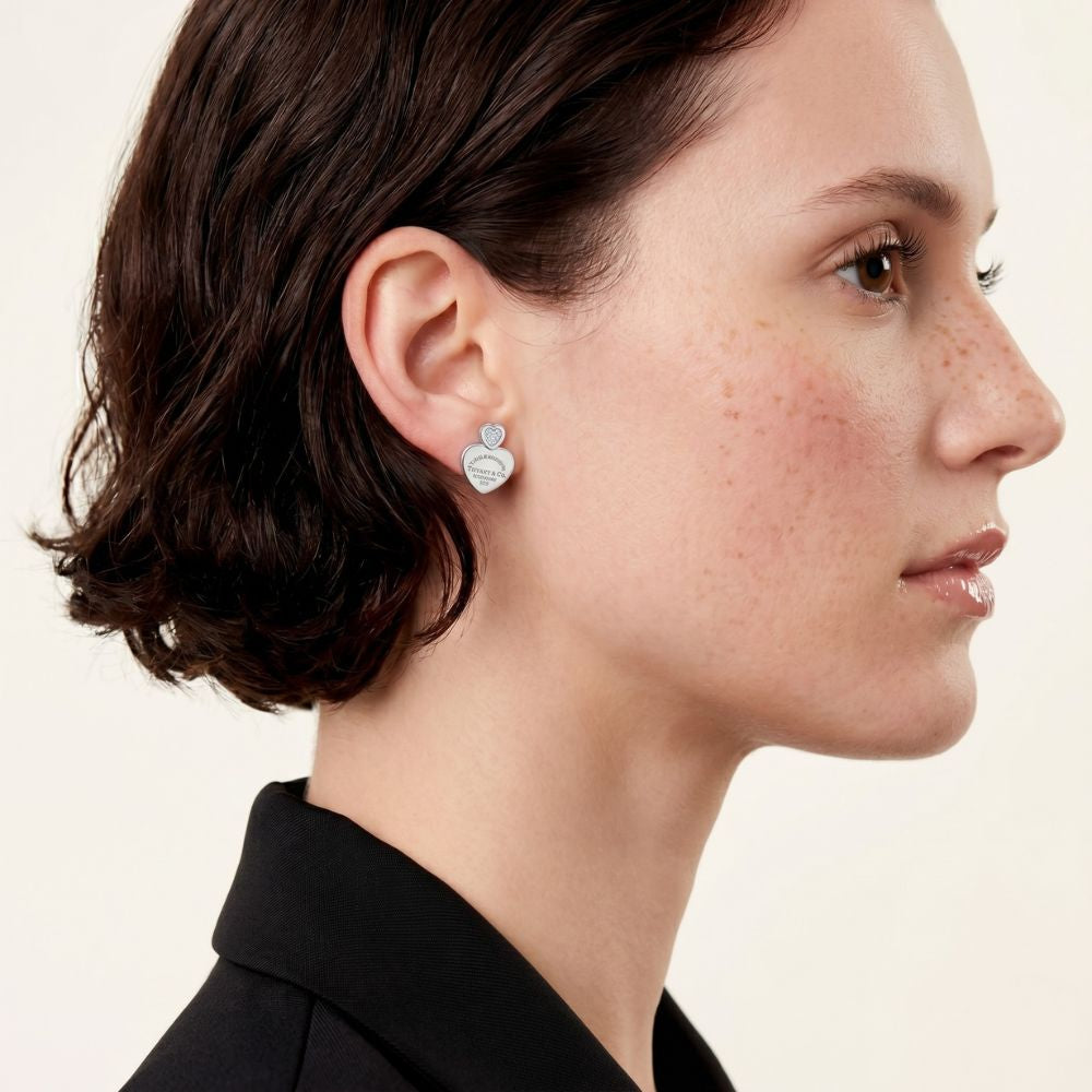 Aretes Return Shine Heart Dorotea dupes